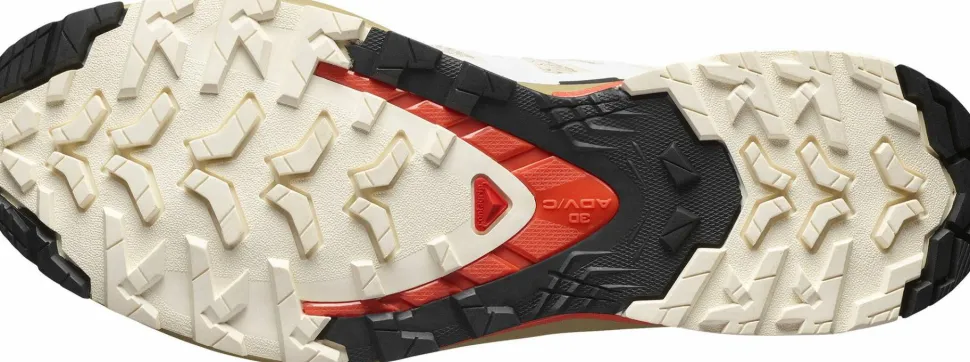 Salomon Men's XA Pro 3D V9 Almond Milk/Gray Green/Cherry Tomato