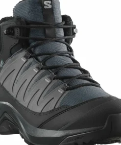 Salomon Men's X-Adventure Coldrush Waterproof Asphalt/Black/Alloy