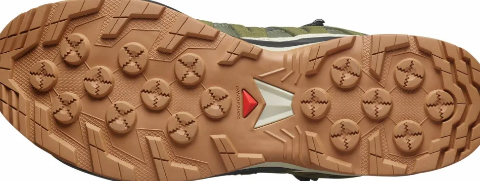 Salomon Men's X-Adventure Recon Mid GORE-TEX Peat/martini Olive/oxford Tan