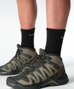 Salomon Men's X-Adventure Recon Mid GORE-TEX Asphalt/falcon/coyote Brown