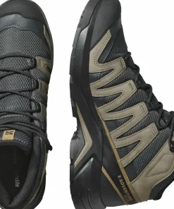 Salomon Men's X-Adventure Recon Mid GORE-TEX Asphalt/falcon/coyote Brown