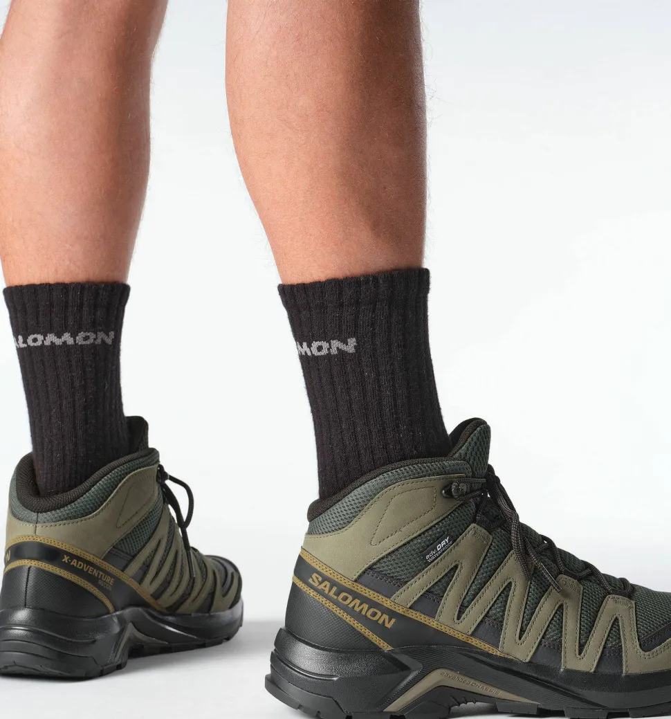 Salomon Men's X-Adventure Recon Mid GORE-TEX Asphalt/falcon/coyote Brown