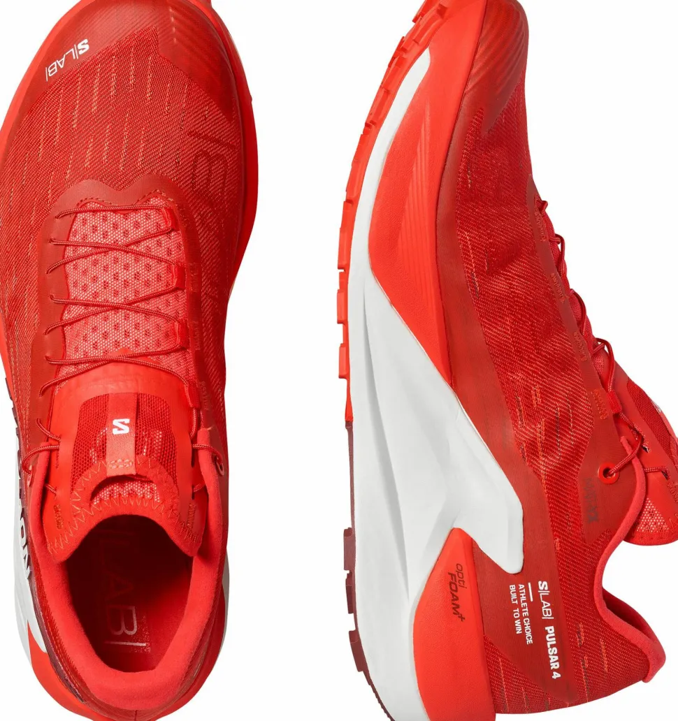 Salomon S/Lab Pulsar 4 Fiery Red/Vanilla Ice/Andorra