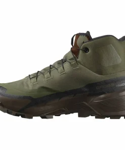 Salomon Unisex Cross Hike Tracker GORE-TEX Ranger Green/Earth Brown/Black