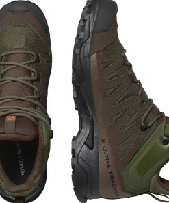 Salomon Unisex X Ultra Tracker GORE-TEX Ranger Green/Earth Brown/Black