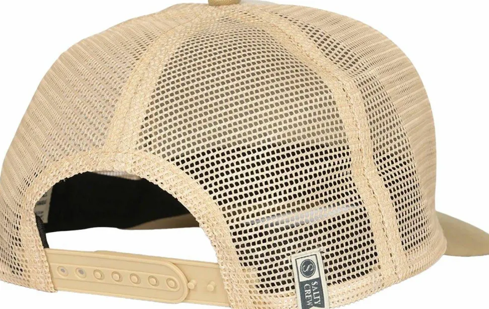 Salty Crew Tentacles Retro Trucker Birch Khaki