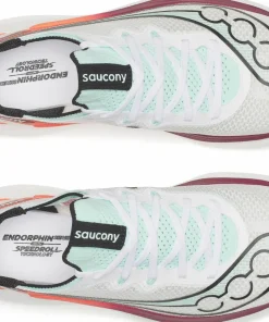 Saucony Men's Endorphin Pro 5 White/Crimson