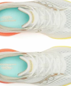 Saucony Men's Endorphin Speed 5 Ivory/Fire