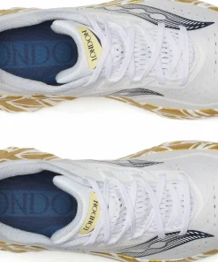 Saucony Men's Endorphin Speed 4 White/gold