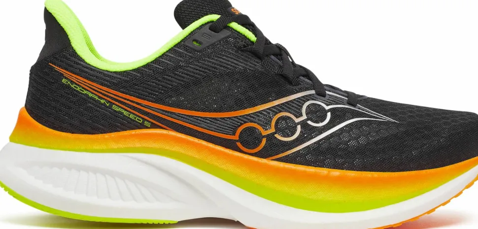 Saucony Men's Endorphin Speed 5 Black/Vo2