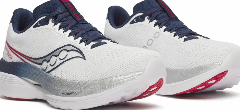 Saucony Men's Endorphin Trainer White/navy