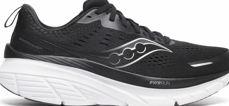 Saucony Men's Guide 18 Black/white