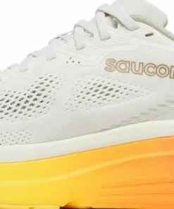 Saucony Men's Guide 19 Ivory/fire