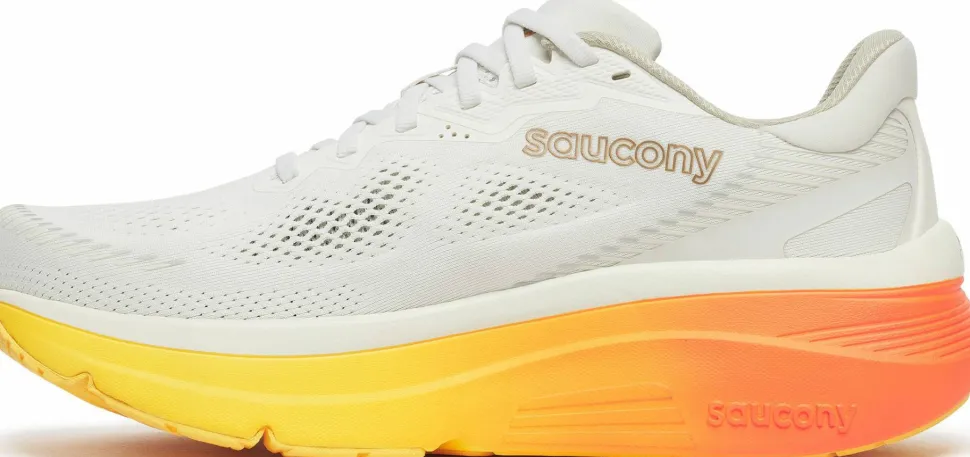 Saucony Men's Guide 19 Ivory/fire