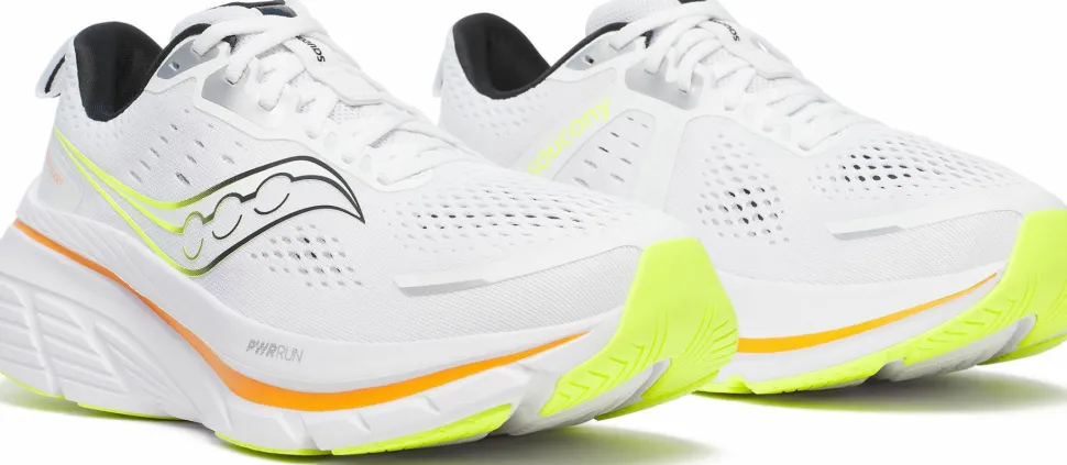 Saucony Men's Guide 18 White/peel