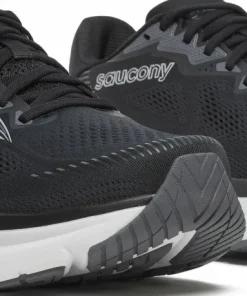 Saucony Men's Guide 19 Wide Black/silver