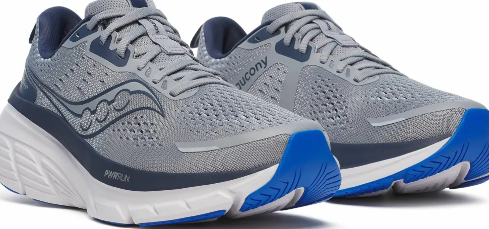 Saucony Men's Guide 18 Wide Flint/Navy