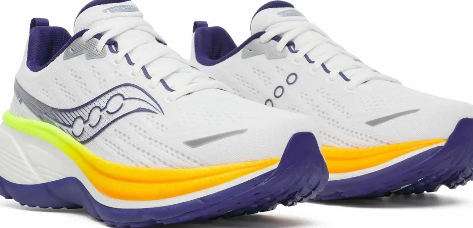 Saucony Men's Hurricane 25 White/frigid
