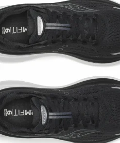 Saucony Men's Hurricane 25 Wide Black/white