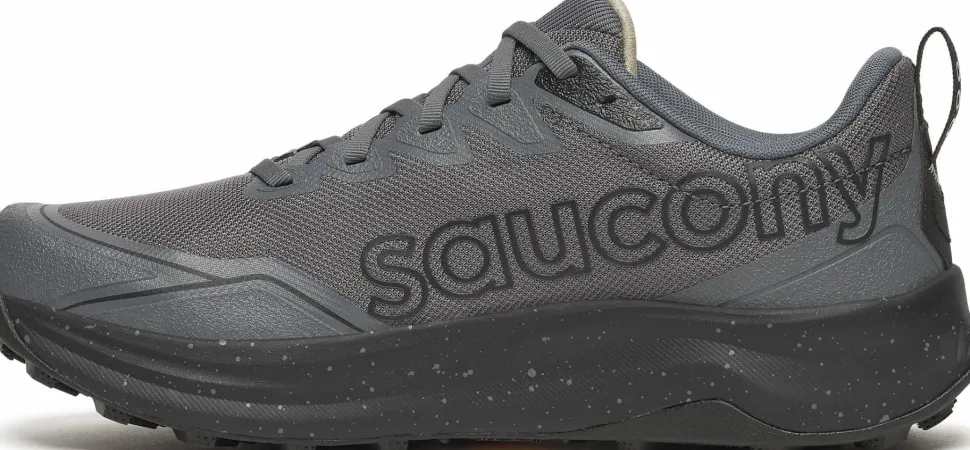 Saucony Men's Peregrine 16 Carbon/black