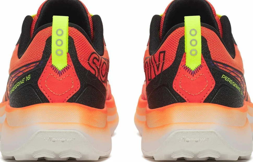 Saucony Men's Peregrine 16 Fire/black