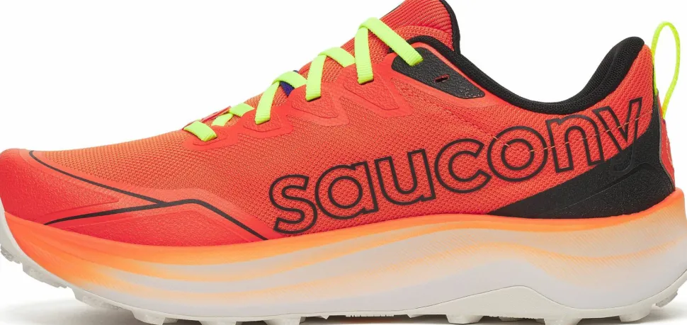 Saucony Men's Peregrine 16 Fire/black