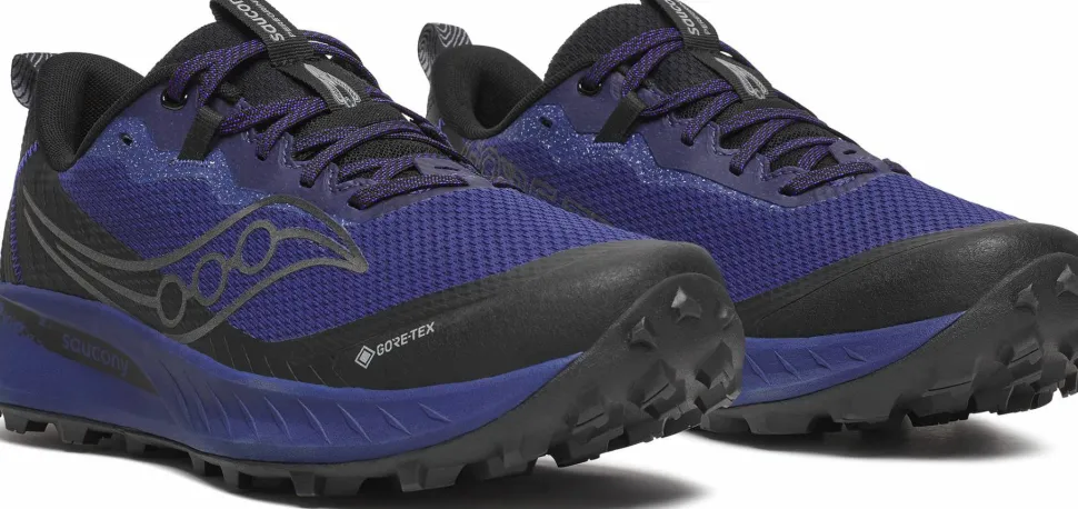 Saucony Men’s Peregrine 15 GORE-TEX Regal/Black