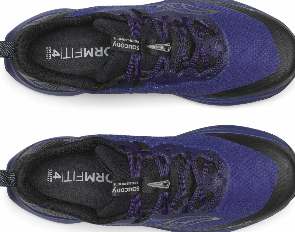 Saucony Men’s Peregrine 15 GORE-TEX Regal/Black
