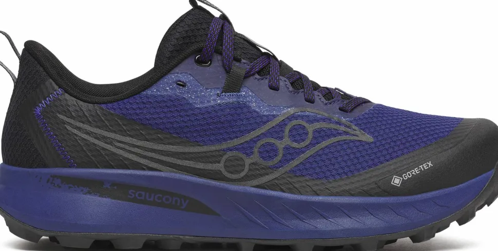 Saucony Men’s Peregrine 15 GORE-TEX Regal/Black