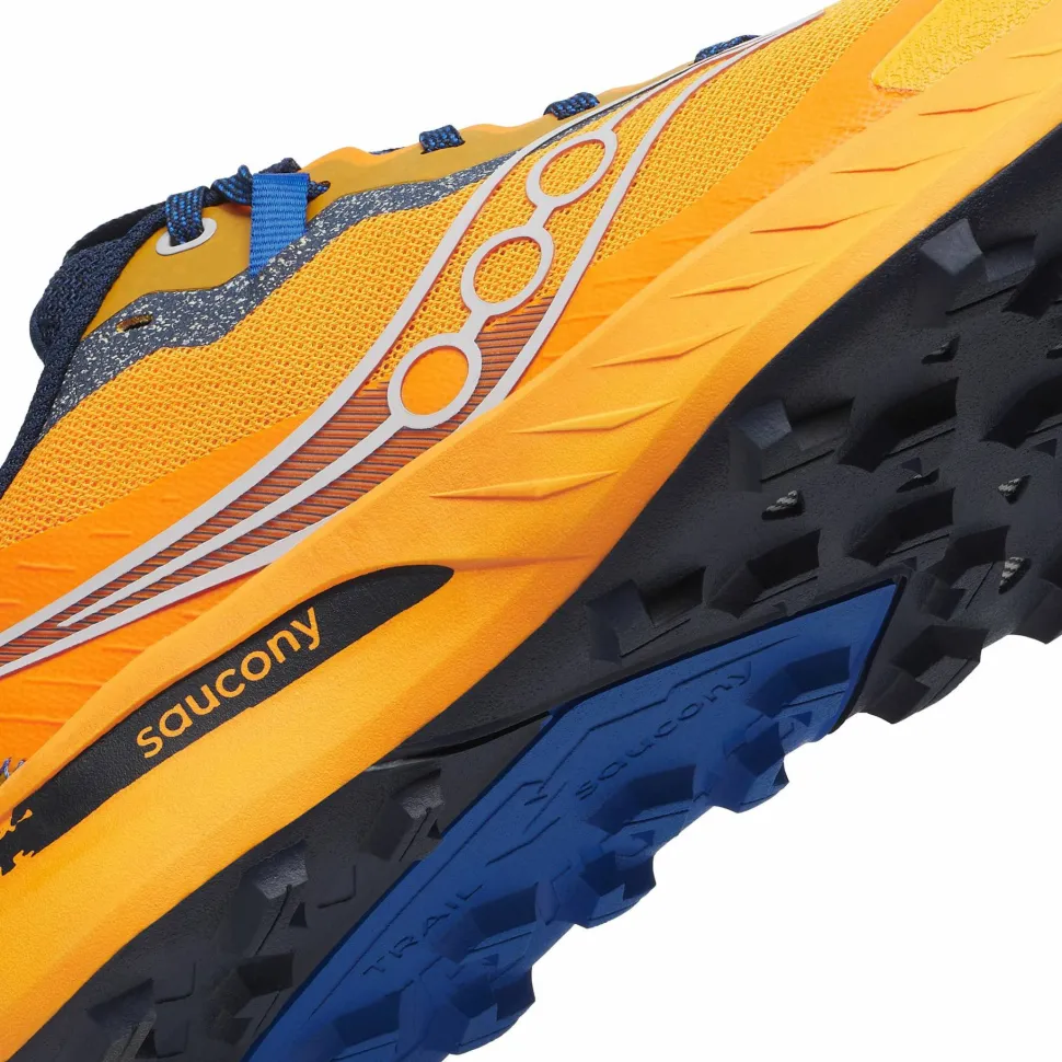 Saucony Men's Peregrine 15 Peel/navy