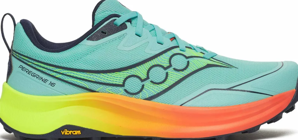 Saucony Men's Peregrine 16 Splash/citron