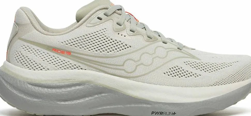 Saucony Men's Ride 19 Birch/Fossil