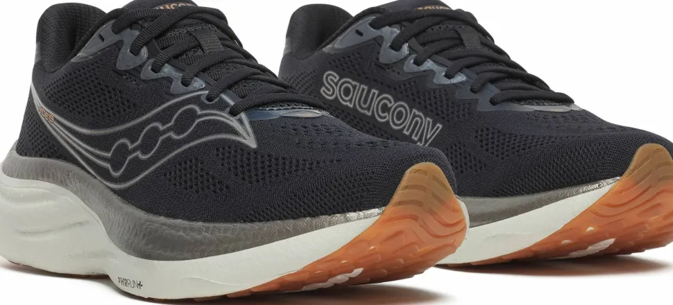 Saucony Men's Ride 19 Black/Pewter