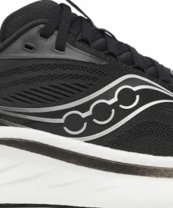 Saucony Men's Ride 18 Wide Black/white