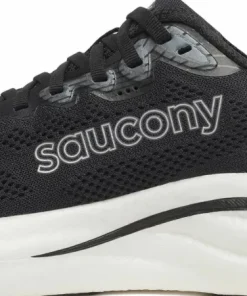 Saucony Men's Ride 19 Wide Black/silver
