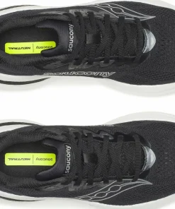 Saucony Men's Ride 19 Wide Black/silver