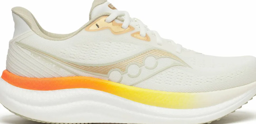 Saucony Men's Triumph 23 Ivory/fire