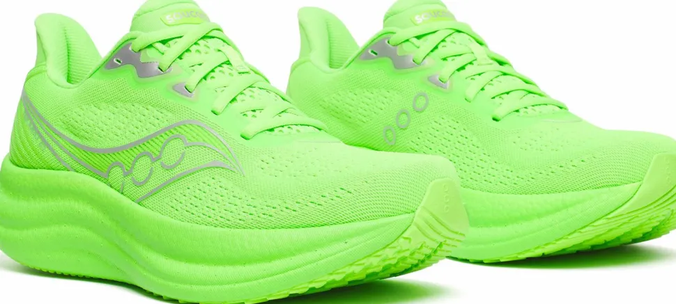 Saucony Men's Triumph 23 Slime/silver