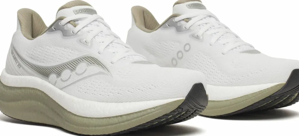 Saucony Men's Triumph 23 White/laurel