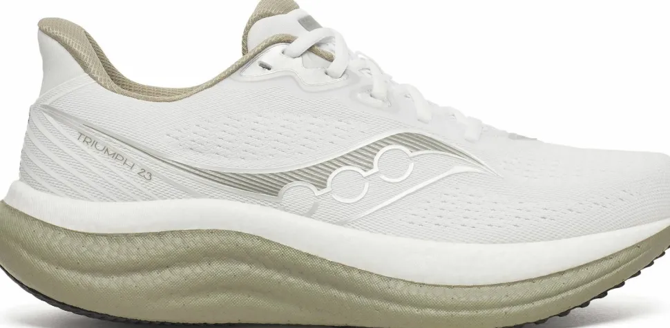 Saucony Men's Triumph 23 White/laurel