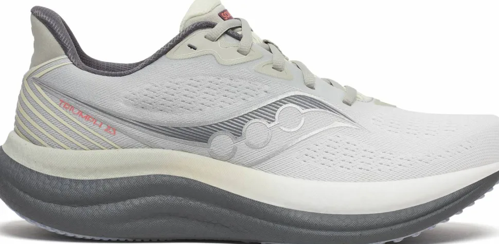 Saucony Men's Triumph 23 Wide Grey/shadow
