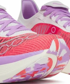 Saucony Unisex Endorphin Elite 2 Coral/white