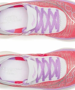 Saucony Unisex Endorphin Elite 2 Coral/white