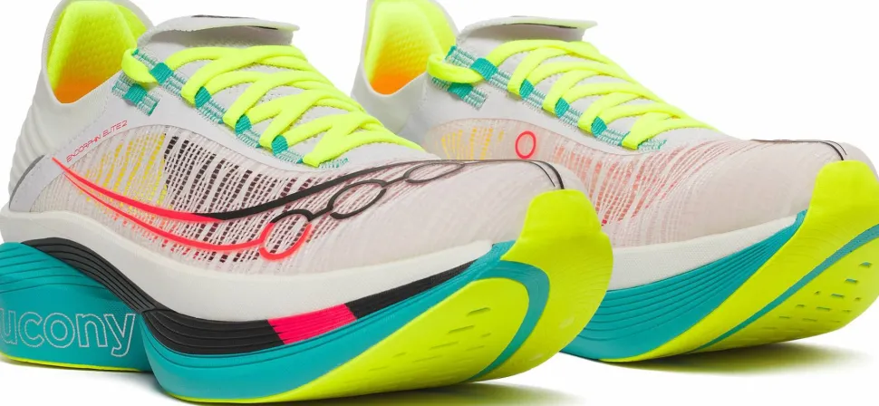 Saucony Unisex Endorphin Elite 2 White/mutant