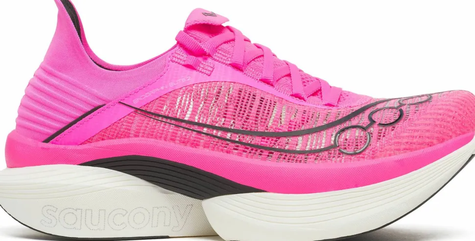 Saucony Unisex Endorphin Elite 2 Shock/black