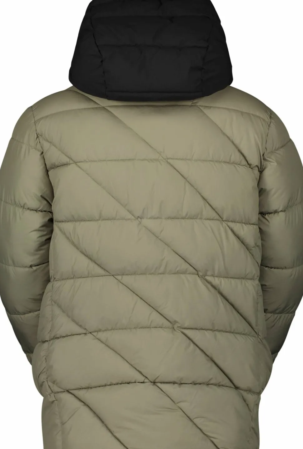 Scott Men's Jacket Insuloft Warm Dust Grey/black