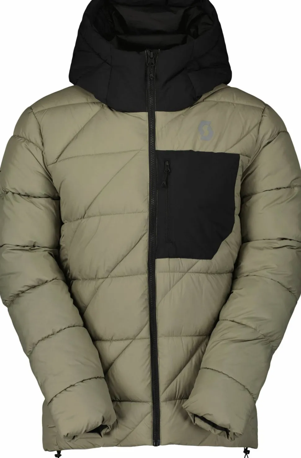Scott Men's Jacket Insuloft Warm Dust Grey/black