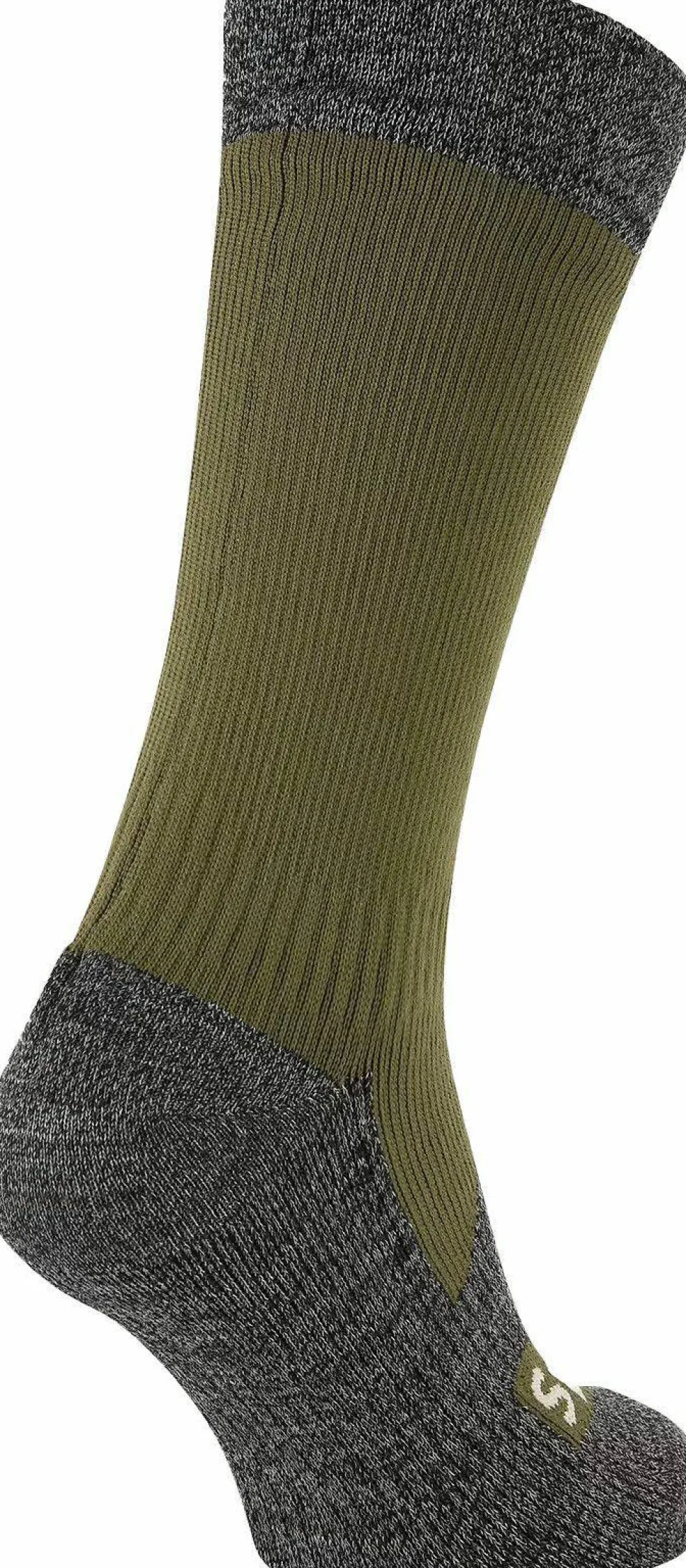Sealskinz Raynham Waterproof All Weather Mid Length Sock Olive