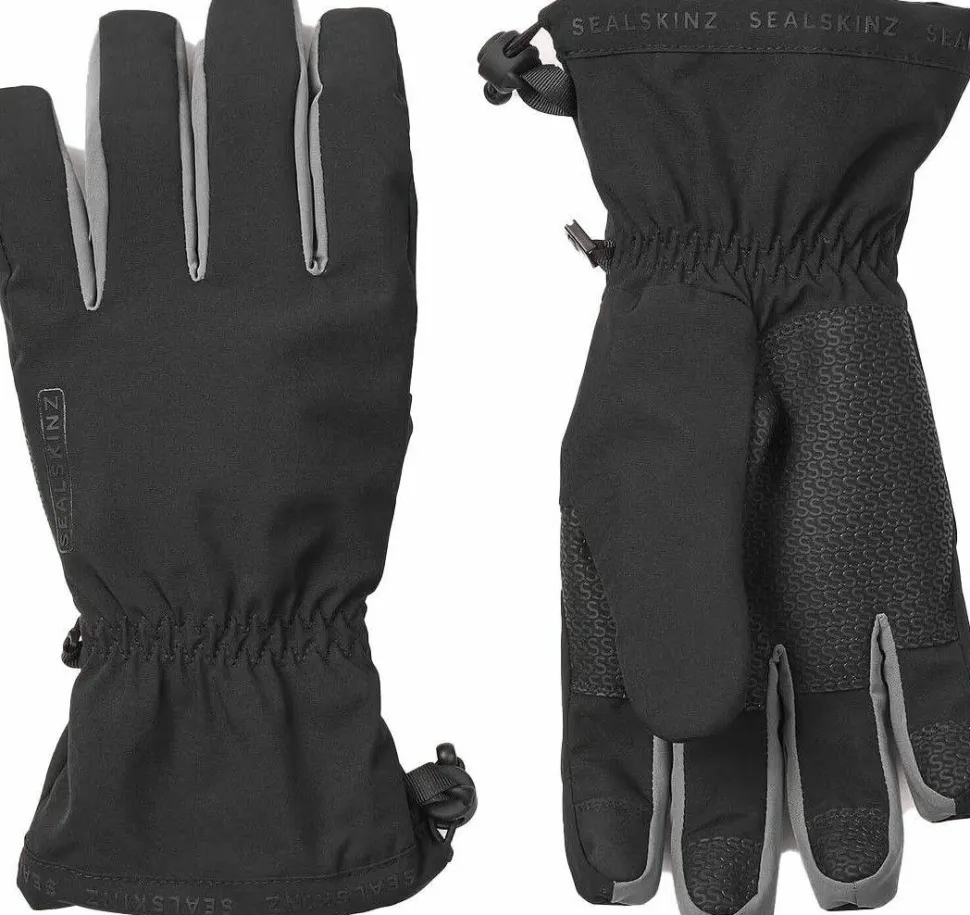 Sealskinz Waterproof Lightweight Gauntlet Black