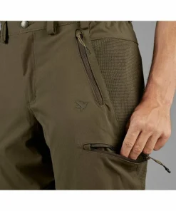 Seeland Men's Outdoor Reinforced Trousers Pine Green